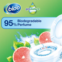 Load image into Gallery viewer, Bloo Toilet Rim Blocks Power Active Pro Nature Grapefruit, 50g