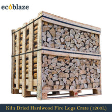 Load image into Gallery viewer, Ecoblaze Kiln Dried Hardwood Firewood Logs 1200L for Wood Burner &amp; Pizza Oven