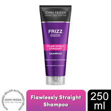 Load image into Gallery viewer, John Frieda Flawlessly Straight Haircare Range of Shampoo &amp; Conditioner 250ml