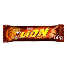 Load image into Gallery viewer, Lion Chewy Caramel &amp; Crunchy Smooth Milk Chocolate 50g, 36 Bars