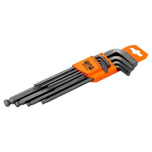 Load image into Gallery viewer, BAHCO BE-9770 HEX KEY SET 9PC 1.5MM-10MM