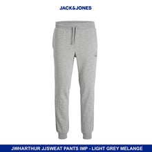 Load image into Gallery viewer, Jack &amp; Jones Jwharthur Men's Sweatpants Light Grey Melange Jogging Bottoms XL