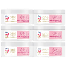 Load image into Gallery viewer, Dove Light Hydrating Care One Cream for Face,Hands &amp; Body for All Skin 250ml,6pk