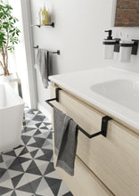 Load image into Gallery viewer, COSMIC Towel rail Black Matte Measures 7 x 9.5 x 38 cm