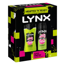 Load image into Gallery viewer, LYNX Epic Fresh Duo Gift Set 2 piece for Men, Choose Your Pack Size 1,2,3 or 4
