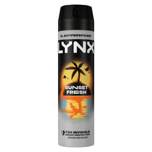 Load image into Gallery viewer, Lynx Sunset Fresh Bundle Spray, Anti-perspirant Aerosol, Body Wash &amp; Roll On