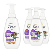 Load image into Gallery viewer, Dove Kids Care Hypoallergenic Skin Care Foaming Body Wash Berry, 400ml, 4pk