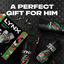 Load image into Gallery viewer, Lynx Africa Gift Set, Body Wash Spray Deodorant Trio,Long Lasting Freshness