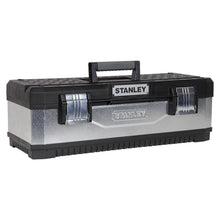 Load image into Gallery viewer, STANLEY GALVANISED METAL TOOLBOX 20IN 1-95-618