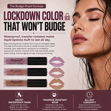 Load image into Gallery viewer, Nude Matte Lipstick Set Waterproof Long Lasting Liquid Lip Gloss 6 Shades Kit