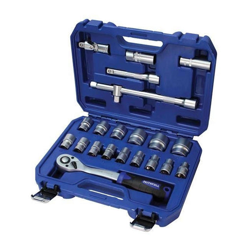 1/2in Drive Socket Set, 22 Piece