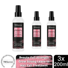 Load image into Gallery viewer, Tresemme Beauty-Full Strength Grow Strong Leave-In Hair Fall Treatment, 3x200ml