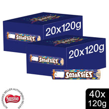 Load image into Gallery viewer, Smarties Milk Chocolate Giant Tube with No Artificial Color, 40x120g