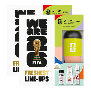 Freshest Line-Ups FIFA Gift Set for Her Body Wash, Spray & Water Bottle