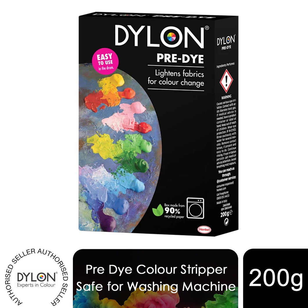 Dylon Pre Dye Fabric Machine Washable Colour Stripper, 200g