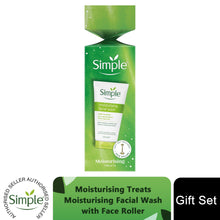 Load image into Gallery viewer, Simple Gift Set Moisturising Treats Skincare Face Wash 150ml Gentle Care Set