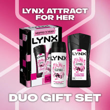 Load image into Gallery viewer, LYNX Attract for Her Duo Gift Set 2 piece, Choose Your Pack Size 1,2,3 or 4