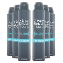 Load image into Gallery viewer, Dove Men+Care Classic Antiperspirant with 48H Sweat Protection Deo 200ml, 6 Pack