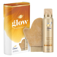 Load image into Gallery viewer, Dove Glow &amp; Go Essentials Gift Set , Skincare Pamper Kit, 200ml