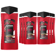 Load image into Gallery viewer, Lynx Cherry Spritz Body Wash with 12Hrs of Freshness for Men 400ml, 6 Pack
