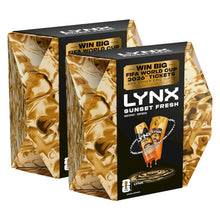 Load image into Gallery viewer, Lynx Sunset Fresh Gift Set with Spray &amp; Body Wash, Win FIFA 2026 Tickets