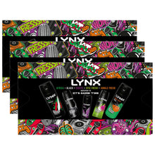 Load image into Gallery viewer, Lynx IT'S GAME TIME 48H Protection Body Spray Collection 5 Pcs Gift Set for Him
