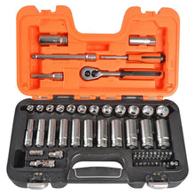 Load image into Gallery viewer, BAHCO S330L SOCKET SET 53PC MM 1/4&amp;3/8SD DEEP