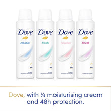 Load image into Gallery viewer, Dove Classic Anti-Perspirant with 48H Sweat Protection Deo for Women 200ml, 3pk