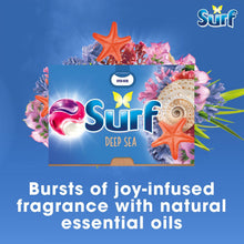 Load image into Gallery viewer, Surf 3 in 1 Laundry Washing Detergent Capsules Deep Sea, 216 Washes
