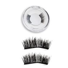 Load image into Gallery viewer, Aquarius Double Glam Volume Magnetic False Eyelash Set Sexy 3 Pairs Gift Set