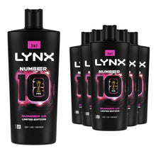 Load image into Gallery viewer, Lynx FIFA Limited Edition Number 10 Body Wash 3-in-1 Shower Gel XL 700ml, 6pk
