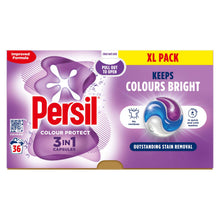 Load image into Gallery viewer, Persil XL 3 in 1 Washing Capsules Colour Protect with Lasting Freshness 36W, 3pk