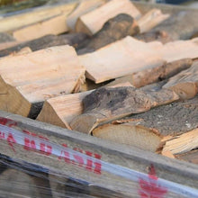 Load image into Gallery viewer, Ecoblaze Ash Kiln Dried 2m³ Crate Firewood Logs for Wood Burner &amp; Pizza Oven