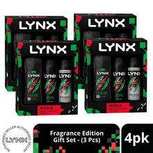 Load image into Gallery viewer, LYNX Africa Trio Gift Set 3 piece, Choose your pack 1,2,3 or 4