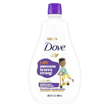 Load image into Gallery viewer, Dove Kids Care Hypoallergenic Skin Care Awesome Bubble Bath Berry, 591ml, 4pk