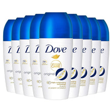 Load image into Gallery viewer, Dove Roll On Deo Go Fresh Original 72H Lasting Women's Anti-Perspirant 50ml, 9pk