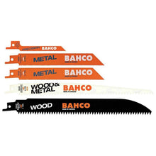 Load image into Gallery viewer, BAHCO 5 PC SABRE SAW BLADE SET