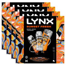 Load image into Gallery viewer, Lynx Sunset Fresh Trio Men's Grooming Gift Set Body Spray, Body Wash &amp; Deodorant