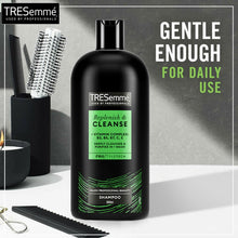 Load image into Gallery viewer, TRESemme Cleanse &amp; Replenish Remoisturising Shampoo - Pack of 4, 900ml