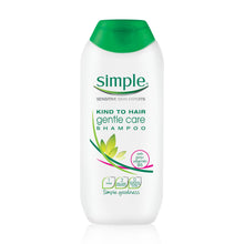 Load image into Gallery viewer, Simple Kind to Hair Gentle Care Shampoo or Conditioner 200ml/400ml - 3 Pack
