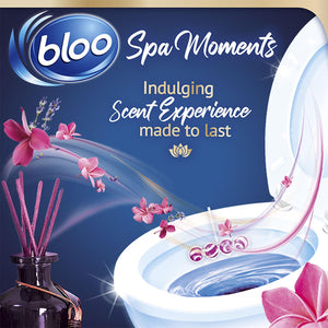 Bloo Toilet Rim Block with Essential Oils for Lasting Freshness&Cleanliness 12pk