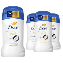 Load image into Gallery viewer, Dove Women Original Anti-Perspirant Deo Stick w/ 72H Sweat Protection 50ml, 3 Pk