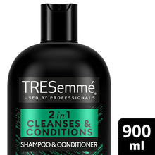 Load image into Gallery viewer, TRESemme 2in1 Shampoo &amp; Conditioner Replenish &amp; Cleanse for All Hair 900ml, 3pk