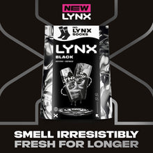 Load image into Gallery viewer, Lynx Black Duo Gift Set - Body Spray &amp; Bodywash Daily Freshness Grooming Kit