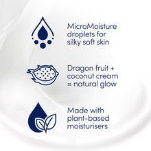 Load image into Gallery viewer, Dove Advanced Care Body Wash Replenishing 24Hr Renewing Micromoisture 400ml, 8Pk