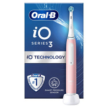 Load image into Gallery viewer, Oral-B iO Series 3 Ultimate Clean Electric Rechargeable Toothbrush, Blush Pink