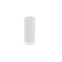 Load image into Gallery viewer, COSMIC Toothbrush holder White Matte Countertop Measures 7.5 x 7.5 x 14.5 cm