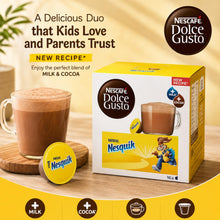 Load image into Gallery viewer, Nescafe Dolce Gusto Coffee Pods - Nesquik Hot Chocolate -  48 Drinks (3 Boxes)
