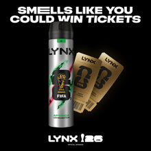 Load image into Gallery viewer, Lynx Limited Edition FIFA Africa Anti-Perspirant Aerosol Deo Spray 250ml, 6 PK