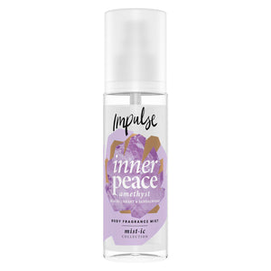 Impulse Inner Peace Body Fragrance Mist Fruity Black Currant&Sandalwood, 3x150ml